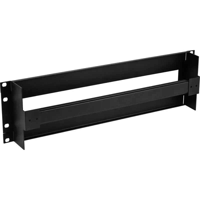 InLine 19 Zoll Sicherungsleiste 3U, mit Hutschiene, schwarz