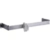 DIN-Schienen-Panel InLine 19106C 1U horizontal vertikal Stahl Schwarz Grau