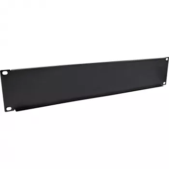 Blindabdeckung InLine 19111B 2U RAL 9005 schwarz