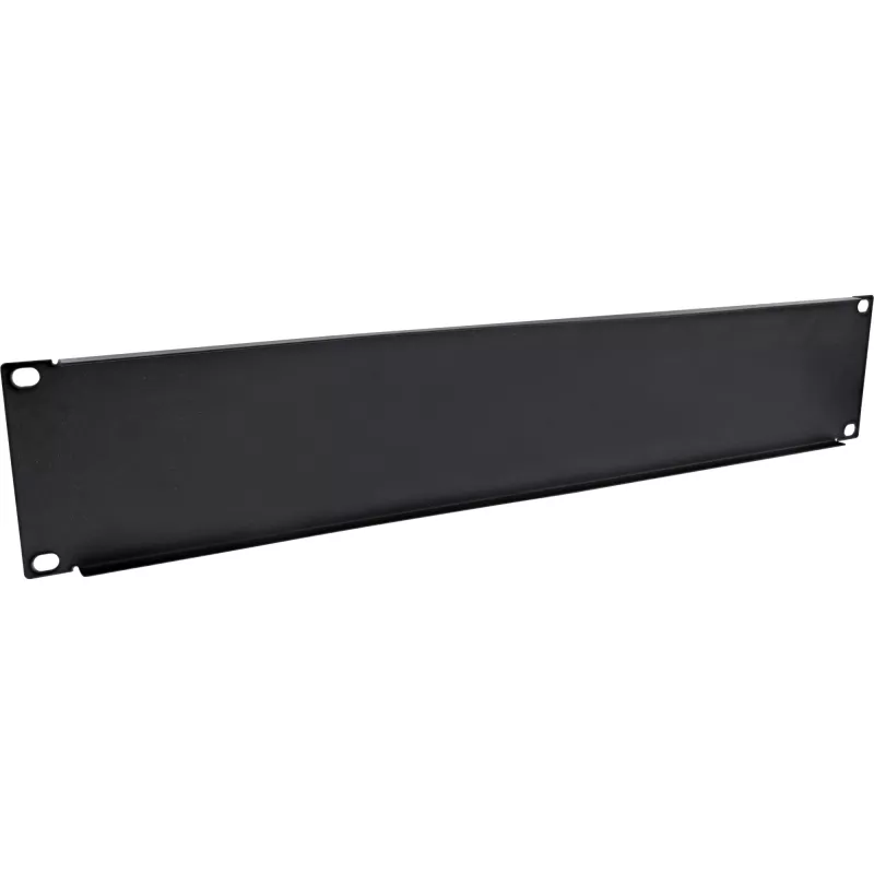 Blindabdeckung InLine 19111B 2U RAL 9005 schwarz