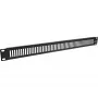 InLine 19 Zoll Blindabdeckung gelocht, 1HE, RAL 9005 schwarz