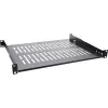InLine 19-Zoll-Fachboden, 350 mm, 50 kg, 1 HE, RAL 9005 schwarz