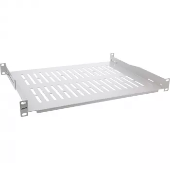 InLine 19-Zoll-Regal, 350 mm, 50 kg, 1U, RAL 7035 grau