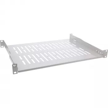 InLine 19-Zoll-Regal, 350 mm, 50 kg, 1U, RAL 7035 grau