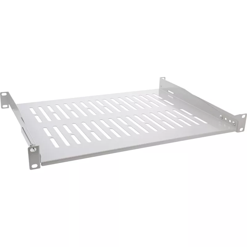 InLine 19-Zoll-Regal, 350 mm, 50 kg, 1U, RAL 7035 grau