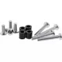 InLine 8-tlg. Schraubenset 4x M8x20mm/M8x50mm/4x 15mm Abstandshalter für Wandhalterung