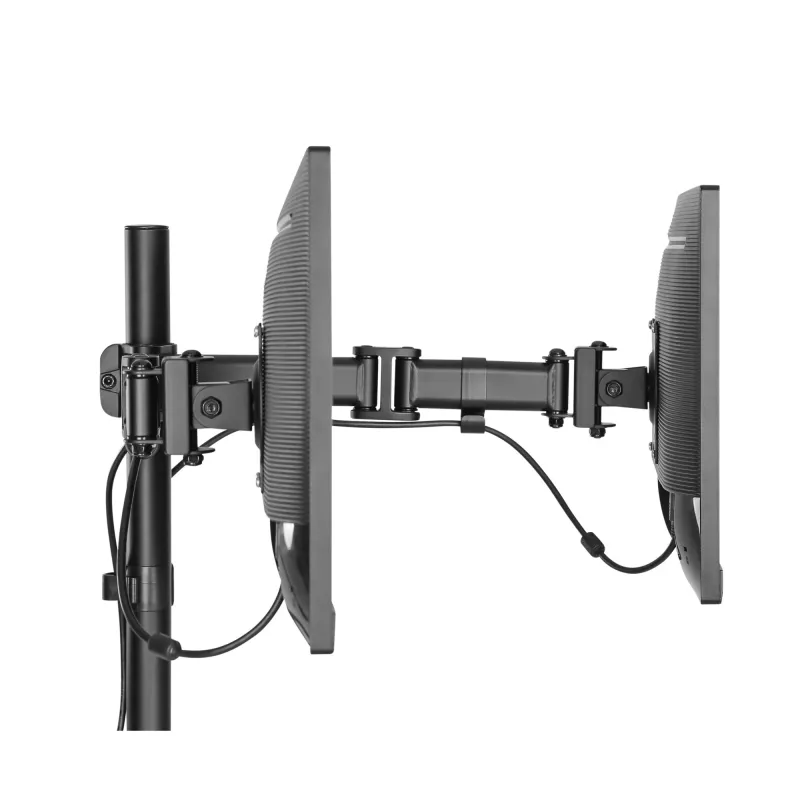 InLine Desktop-Halterung, für 2x TFT/LCD/LED bis 68 cm (27 Zoll), max. 2x8 kg