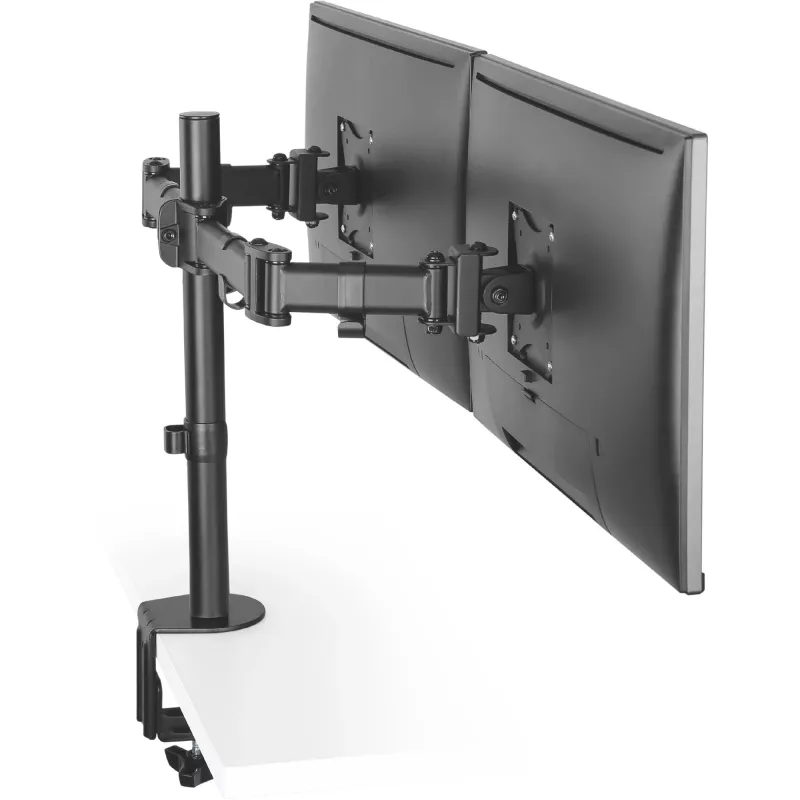 InLine Desktop-Halterung, für 2x TFT/LCD/LED bis 68 cm (27 Zoll), max. 2x8 kg