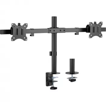 InLine Tischhalterung für 2x LCD/LED Display bis 81cm 32 Zoll max. 9kg 23108E
