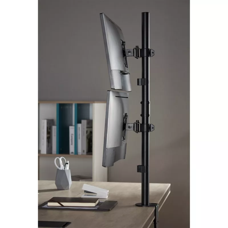 InLine Tischhalterung für 2x TV/LED/TFT-Display bis 81cm 32 Zoll max. 9kg