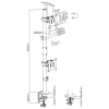 InLine Tischhalterung für 2x TV/LED/TFT-Display bis 81cm 32 Zoll max. 9kg