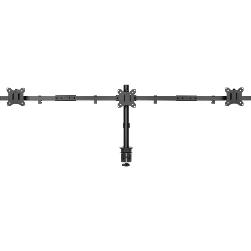 InLine Schreibtischhalterung für 3x TV / LED / TFT Display bis 81cm 32 Zoll max. 7kg