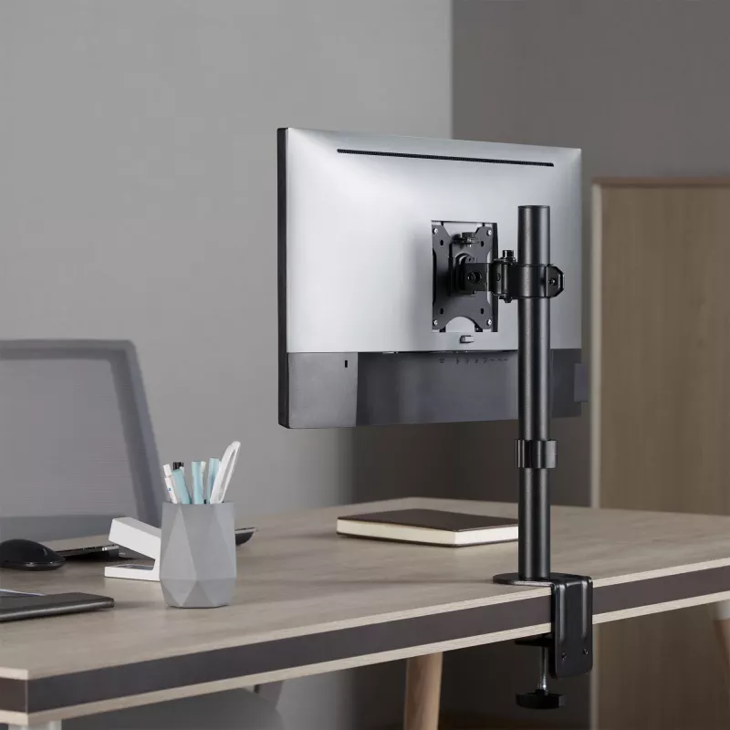 InLine Schreibtischhalterung für TV / LED / TFT Display bis 81cm 32 Zoll max. 9kg schwarz