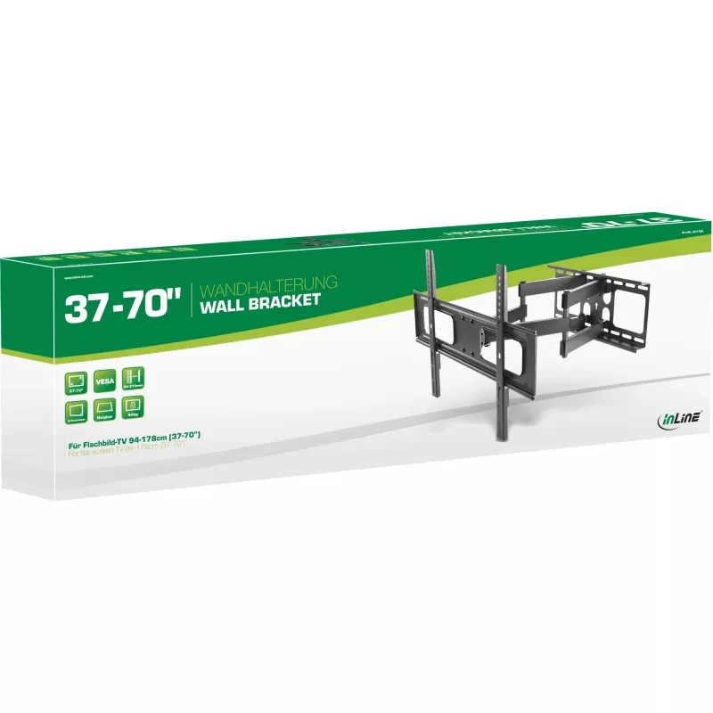 InLine Wandhalterung für Anzeige 94-178cm 37-70 Zoll max. 50kg