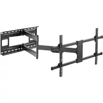 InLine XL-Arm Full-Motion TV-Wandhalterung, für 43-Zoll-80-Zoll-Flachbildfernseher, max. 50kg