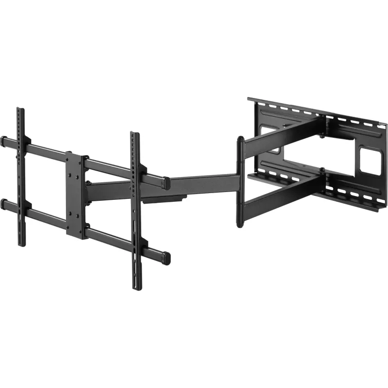 InLine XL-Arm Full-Motion TV-Wandhalterung, für 43-Zoll-80-Zoll-Flachbildfernseher, max. 50kg