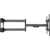 InLine XL-Arm Full-Motion TV-Wandhalterung, für 43-Zoll-80-Zoll-Flachbildfernseher, max. 50kg