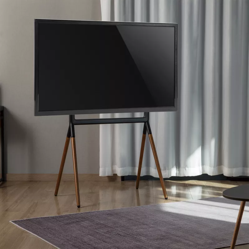 InLine woodstand Studio TV-Ständer, für Displays 49 Zoll-70 Zoll (124-178cm), max. 40kg