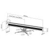 Wandhalterung für Projektor InLine 23139A max. 16 kg
