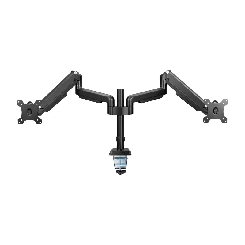 InLine Tischhalterung mit Lift für zwei Monitore bis 82 cm (32 Zoll), 9 kg