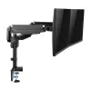 InLine Tischhalterung mit Lift für zwei Monitore bis 82 cm (32 Zoll), 9 kg