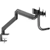 InLine Desktop-Montage mit Lifter und USB3.0, beweglich, für 3 Displays bis 27 Zoll