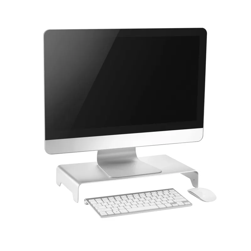 InLine Monitor Platform Aluminium 63mm max. 10kg Freistehend Silber 23175A