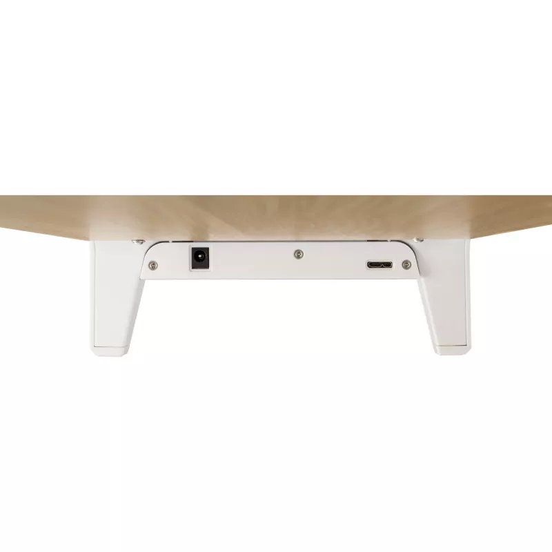 InLine Monitor Platform+, 2x USB 3.2 Gen1 und QC3-Ladung, 80mm, max. 15kg
