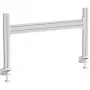 InLine 23181E Slatwall-Tischmontage-Panel Aluminium 1 m mit 2 Stützen 0,43 m