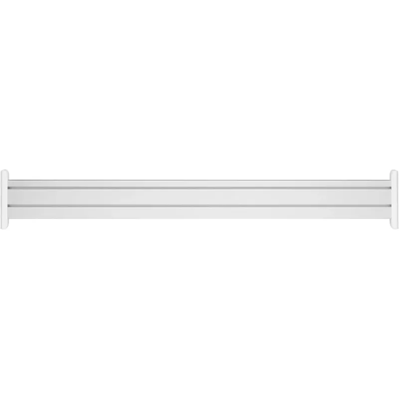 InLine 23181E Slatwall-Tischmontage-Panel Aluminium 1 m mit 2 Stützen 0,43 m