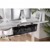 Kabelwanne InLine 23199B schwarz Untertisch-Aufbewahrungsnetz 610x240x390mm