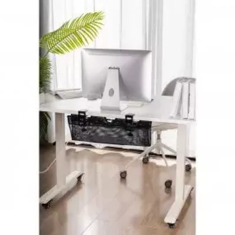 Kabelwanne InLine 23199B schwarz Untertisch-Aufbewahrungsnetz 610x240x390mm
