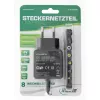 InLine Universal-Netzteil, 5 V / 15 W, mit 8 Wechselsteckern, Micro-USB, USB-C