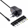 InLine Universal-Netzteil 12W, 110-240V auf 3-12V, max. 1200mA