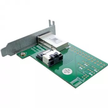 InLine SAS Low-Profile-Adapterhalterung extern SFF-8088 / intern SFF-8087