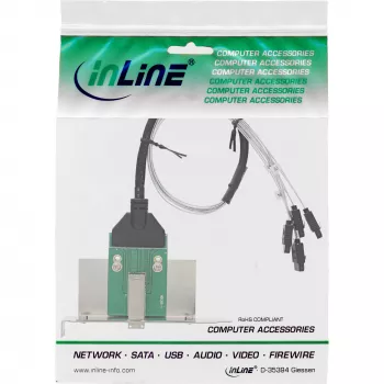 SATA-Schnittstellenkarte InLine SFF-8644 4x SATA