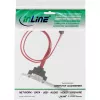 InLine 27902 eSATA Slotblende, eSATA-Buchse auf internes SATA, 0,5 m