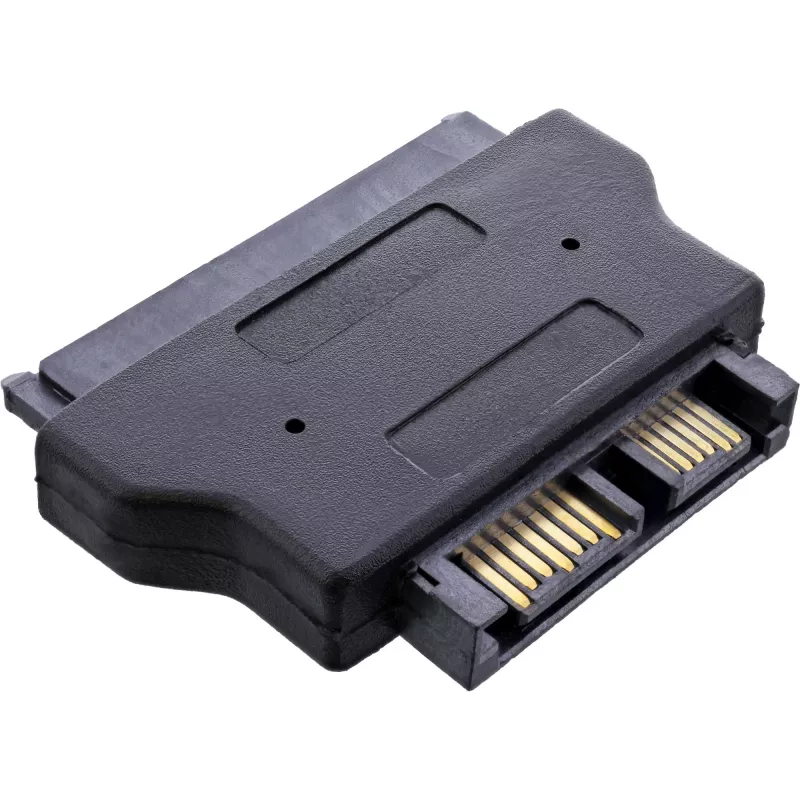 InLine SATA Adapter 22 Pin Kabelseitig auf Slimline SATA 13 Pin PCB