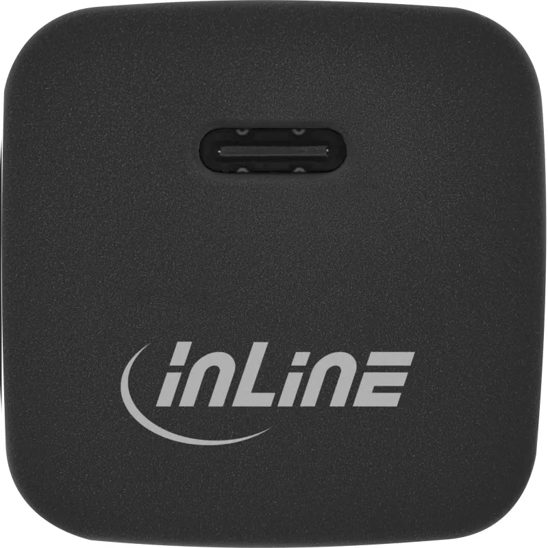 InLine USB-Ladegerät Single USB-C, Power Delivery, PPS, 33W, schwarz