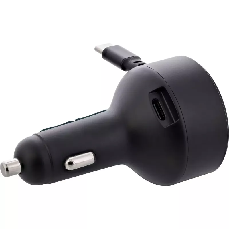 InLine 31502R mobiles Ladegerät Universal Schwarz Zigarettenanzünder Schnellladung Auto