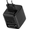InLine USB-Netzteil, 70 W, GaN, USB-C PD + USB-A QC, Kabel 60 cm, schwarz