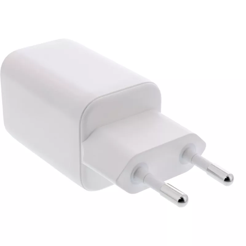 InLine USB-Netzteil, Ladegerät USB-A + USB-C, 33W, PD + QC, weiß