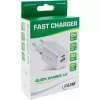 InLine USB-Netzteil, Ladegerät USB-A + USB-C, 33W, PD + QC, weiß