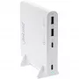InLine USB-Netzteil, GaN-Ladegerät, 4-fach, 2x USB-C + 2x USB-A, 120W, weiß