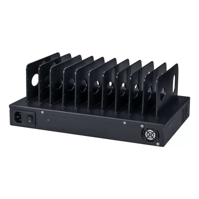 InLine 31516B mobiles Geräteladegerät Universal Schwarz AC Schnellladung Innenbereich