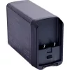 InLine 31516D mobiles Ladegerät Universal Schwarz AC Schnellladung Innenbereich