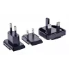 InLine 31516D mobiles Ladegerät Universal Schwarz AC Schnellladung Innenbereich