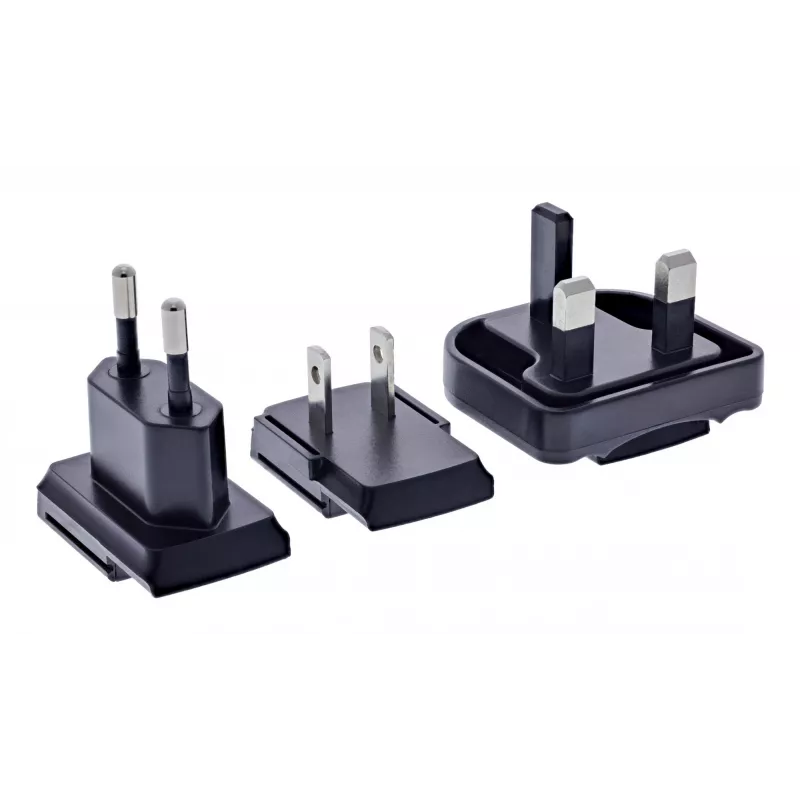 InLine 31516D mobiles Ladegerät Universal Schwarz AC Schnellladung Innenbereich