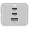 InLine USB-Netzteil, GaN-Ladegerät, 2x USB-C, 1x USB-A, PD 3.0, Sicherheitssteckdose