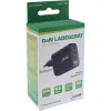 InLine USB PD Netzteil, GaN-Ladegerät, 3-fach, USB-C + USB-A, 65 W, mit Display